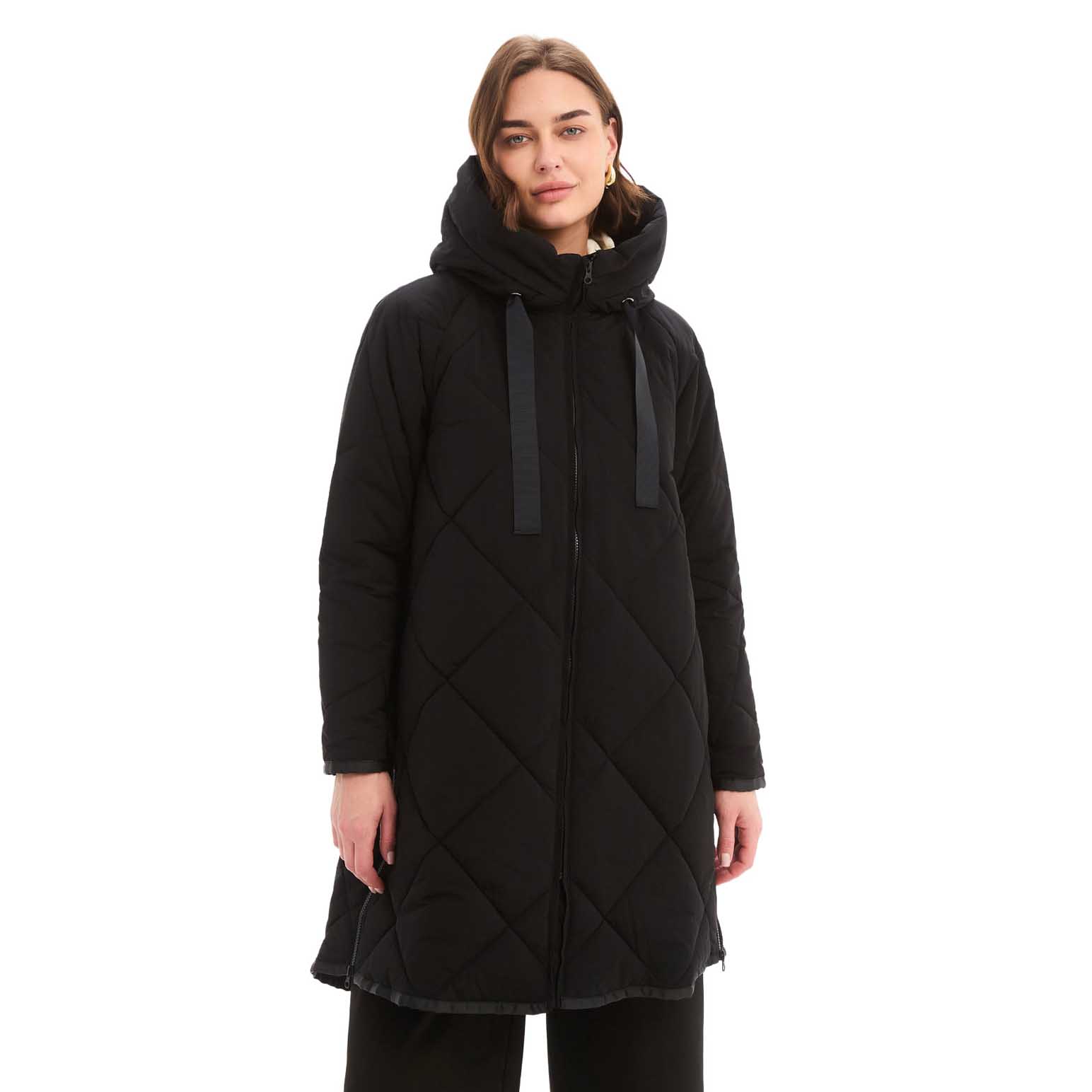 TIRELLI Zip Hem Coat