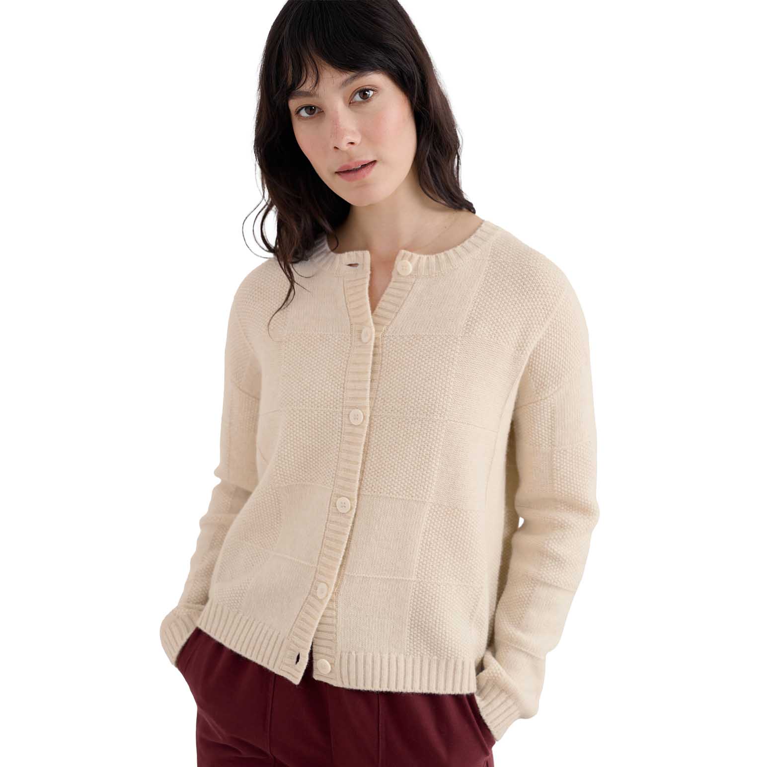 Seasalt Cornwall Coweth Cardigan - Limestone