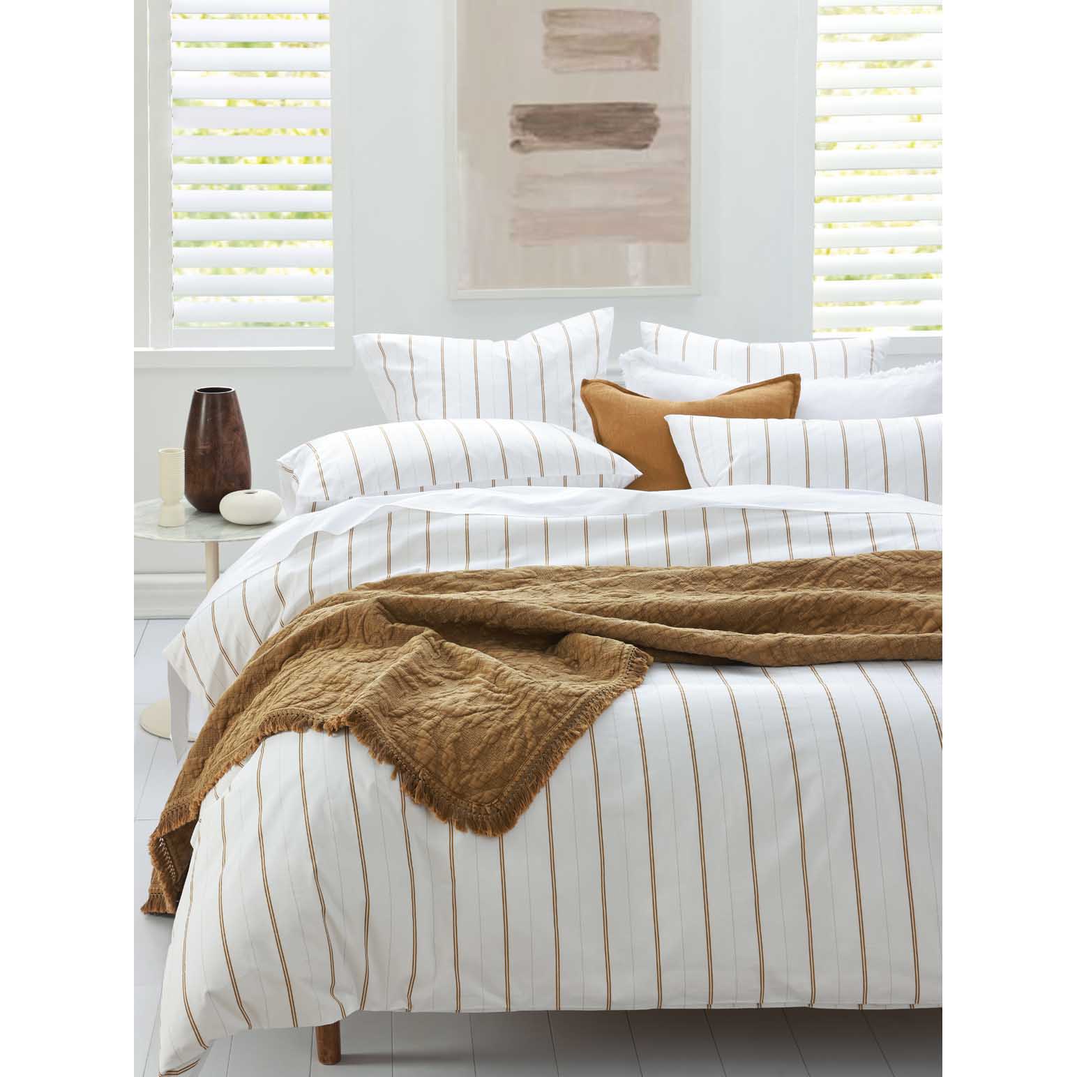 MM Linen Cape Stripe Duvet Set