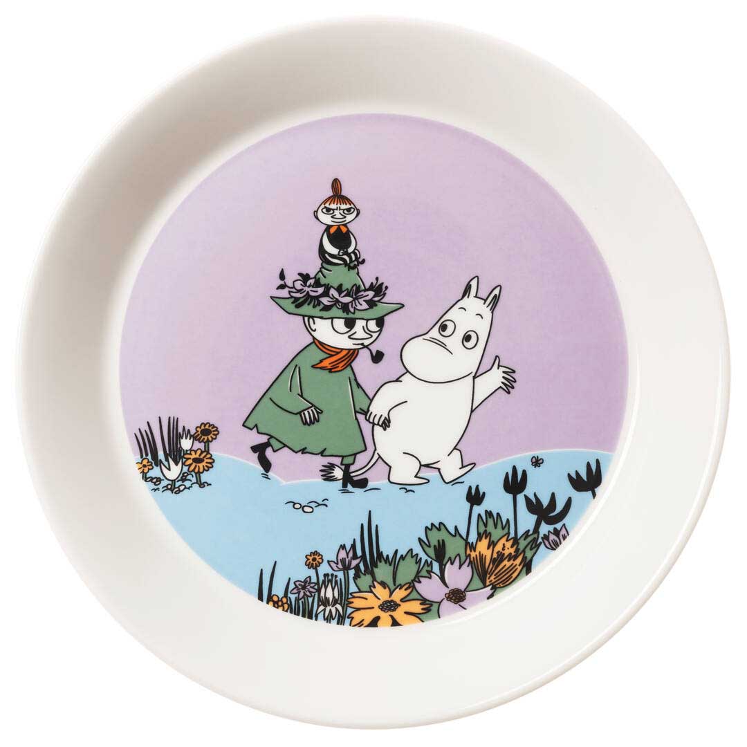 iittala Moomin Friends Forever Plate 19cm