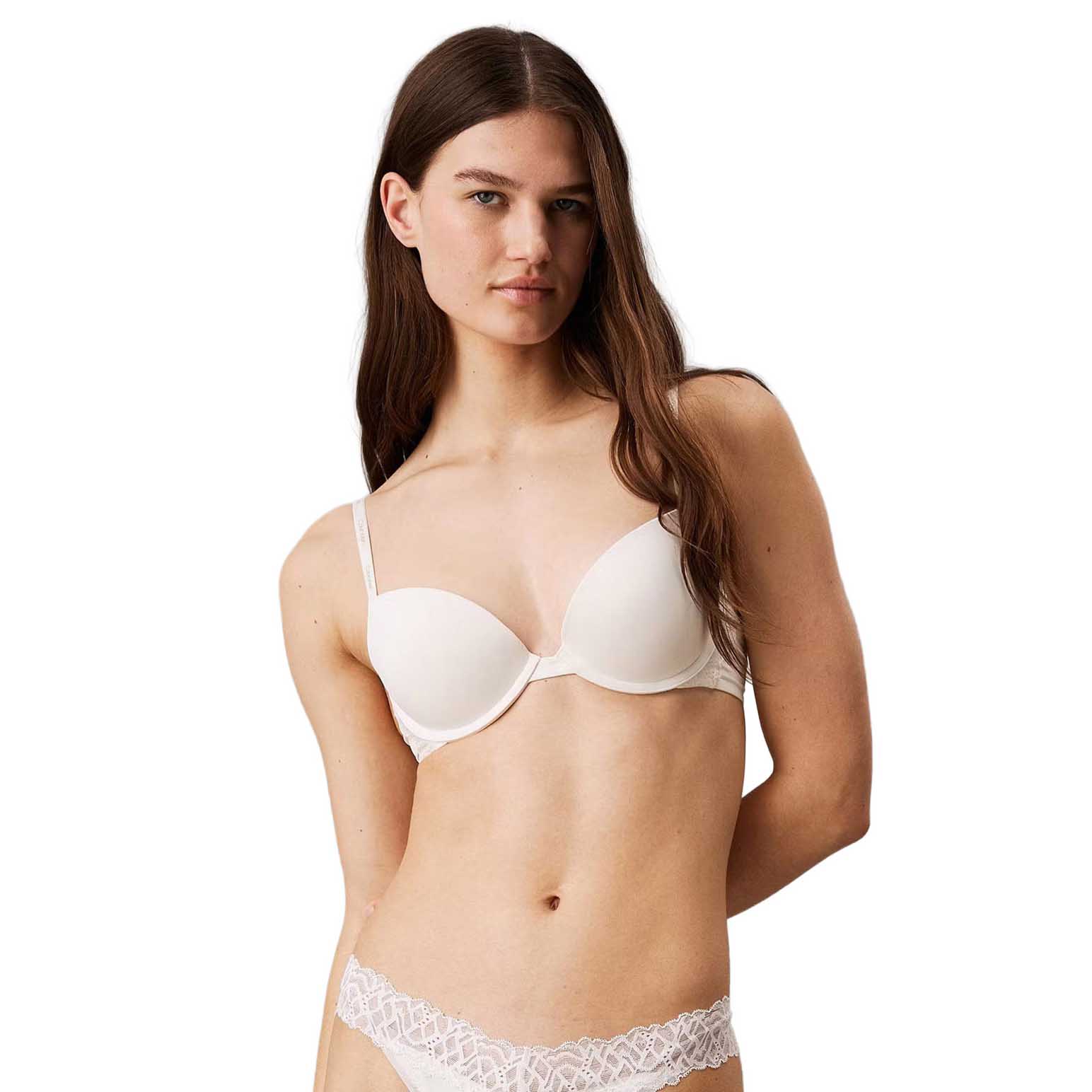 Calvin Klein Soft Stretch Lace Push Up Plunge