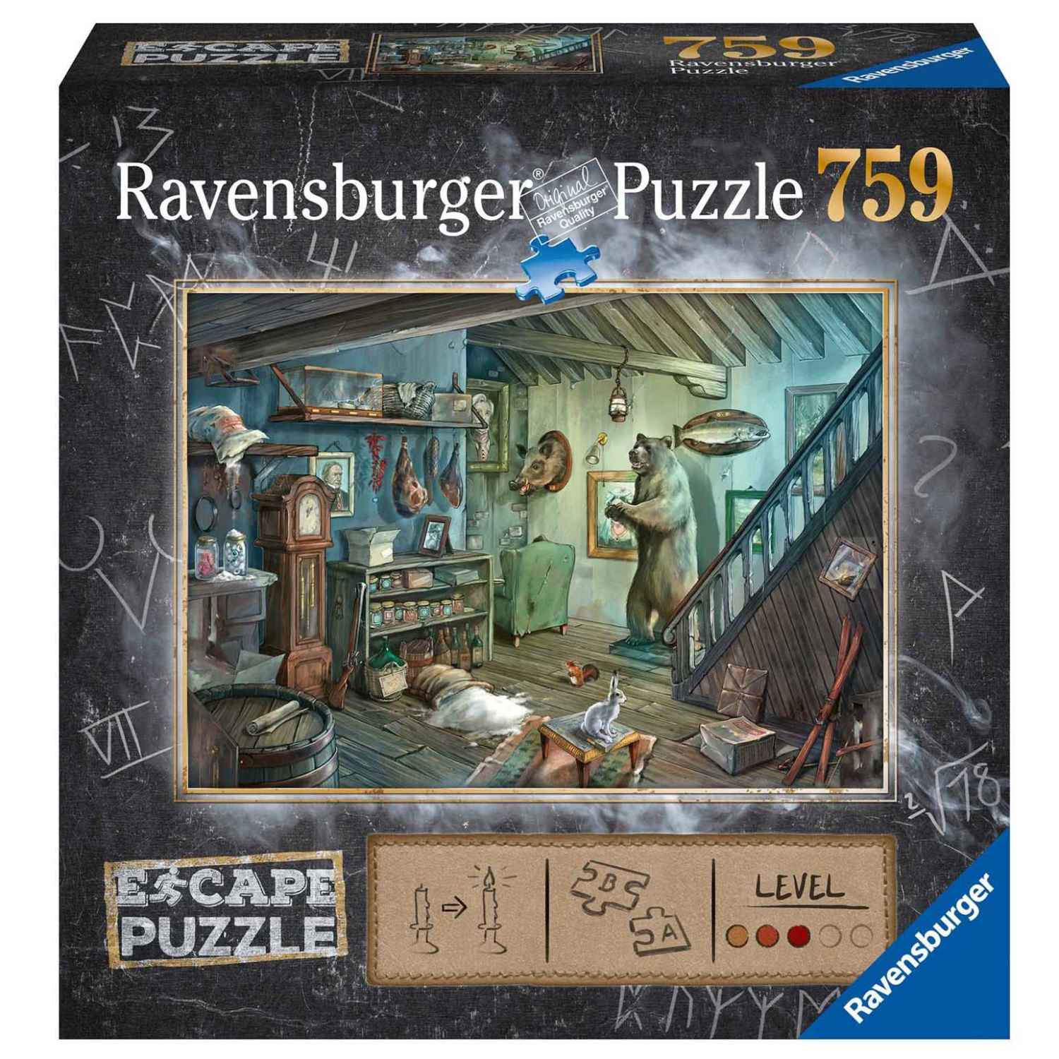 Ravensburger ESCAPE 8 The Forbidden Basement 759 Pieces