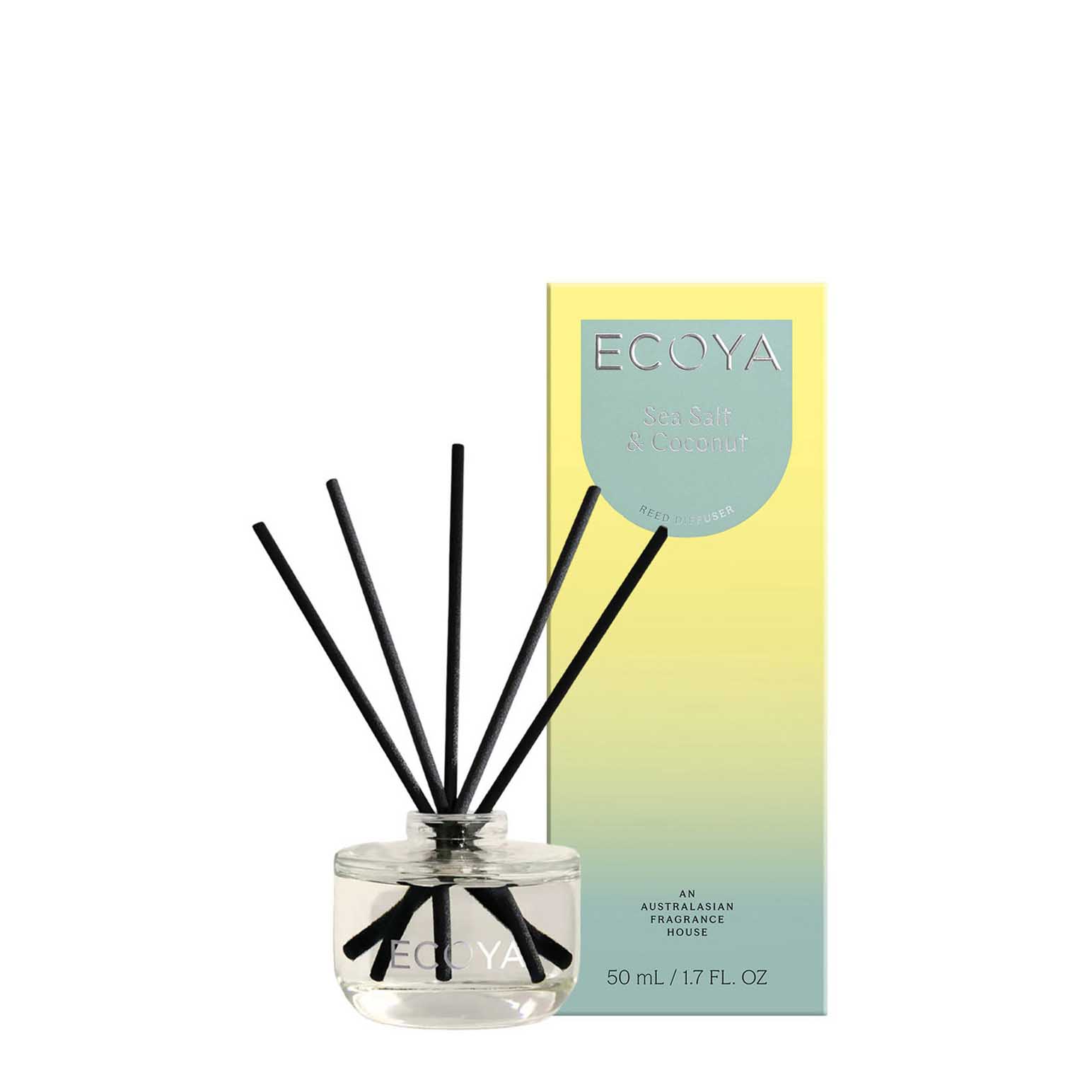 ECOYA Sea Salt & Coconut Mini Reed Diffuser 50ml