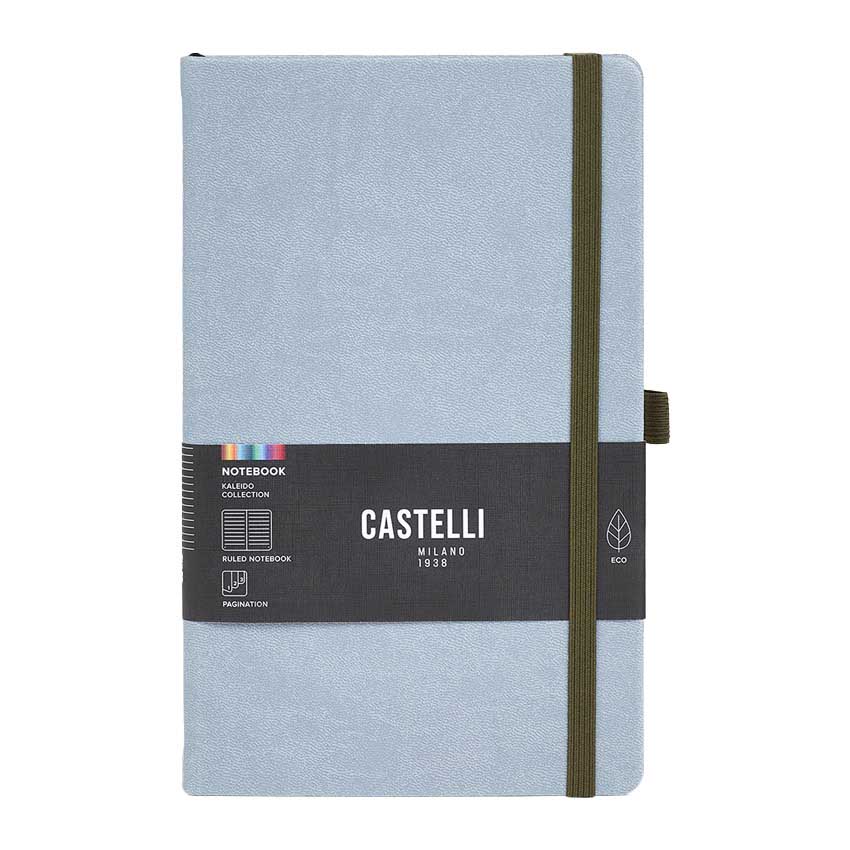 Castelli Kaleido Mid Ruled Steel Notebook