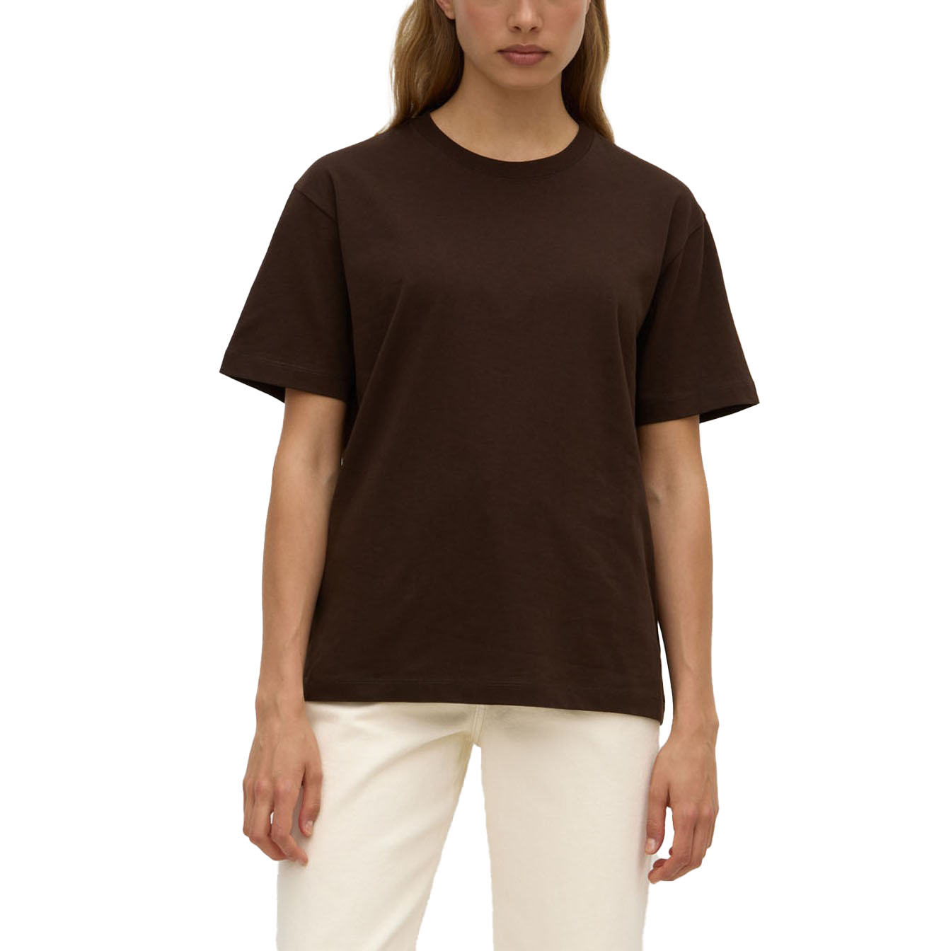 Assembly Label Womens Organic Base Tee Ganache