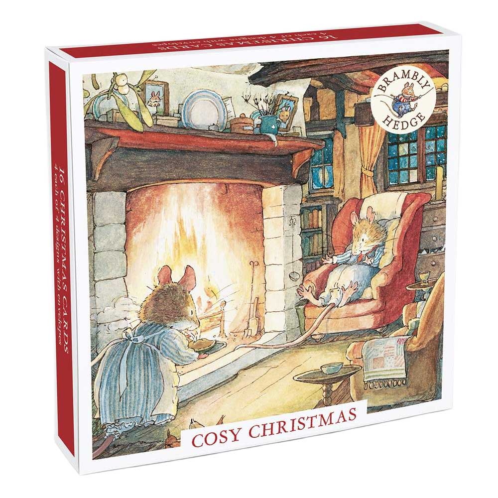 Museums & Galleries Cosy Christmas Boxed Cards 16 Pack