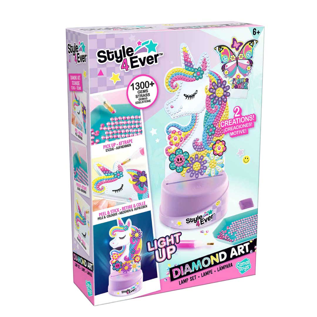 Antics Diamond Art Lamp Set