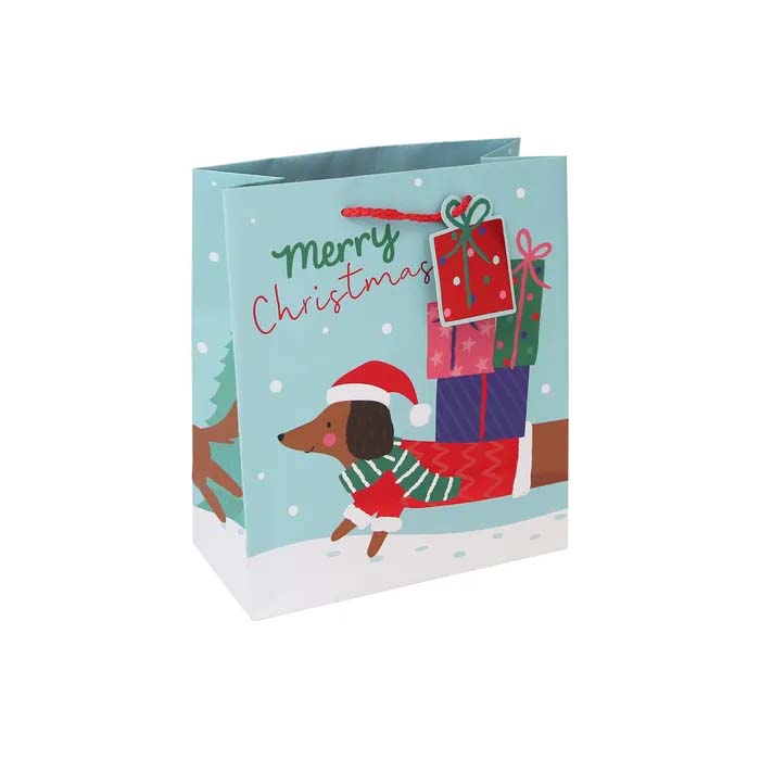 Paperie Eurowrap Dachshund Medium Gift Bag