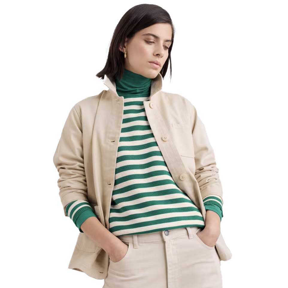 Seasalt Cornwall Reading Rocks Jacket Ii Limestone