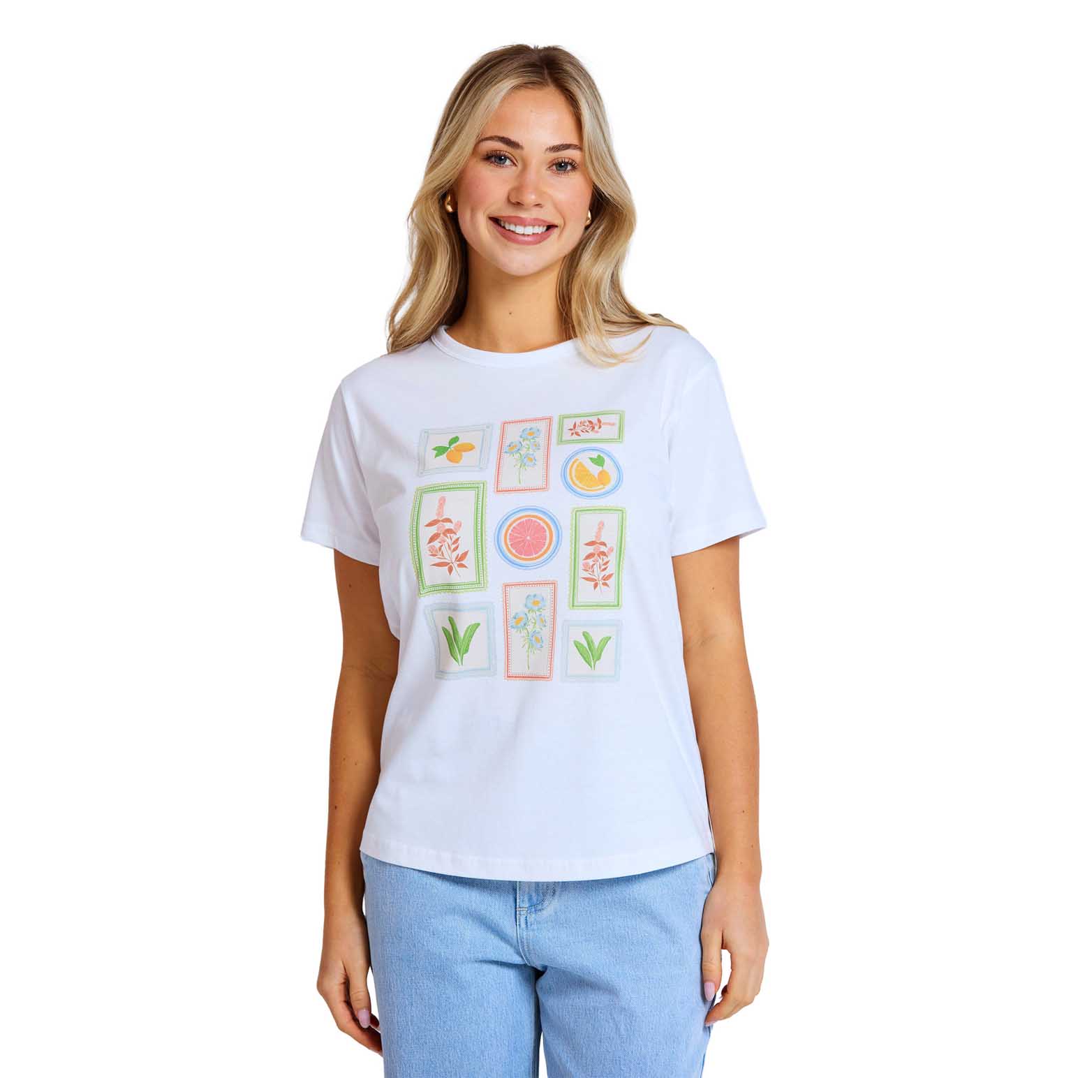 Stella + Gemma Ace Tee Postcards From Italy