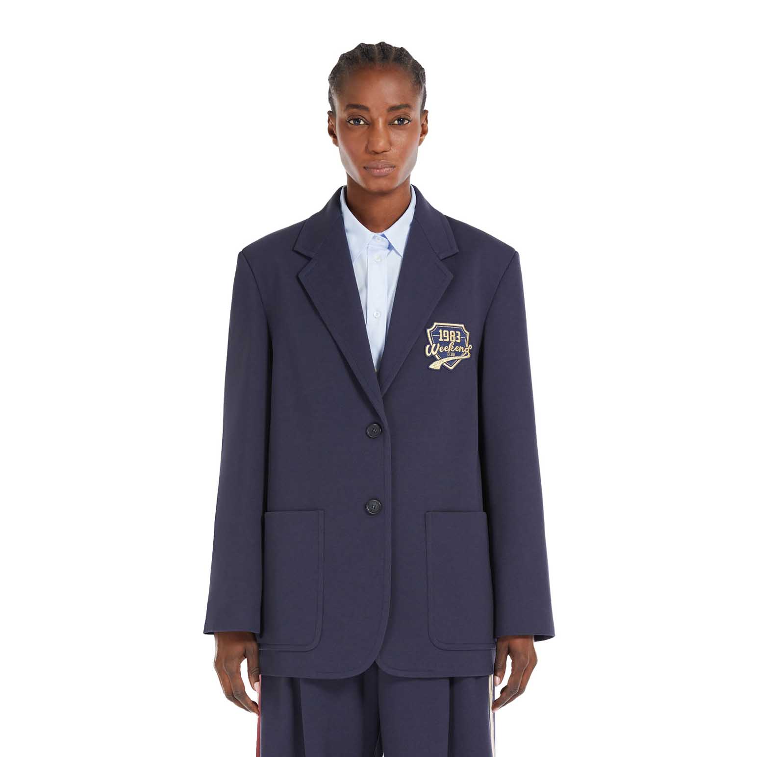 Weekend Max Mara Brama Jersey Blazer