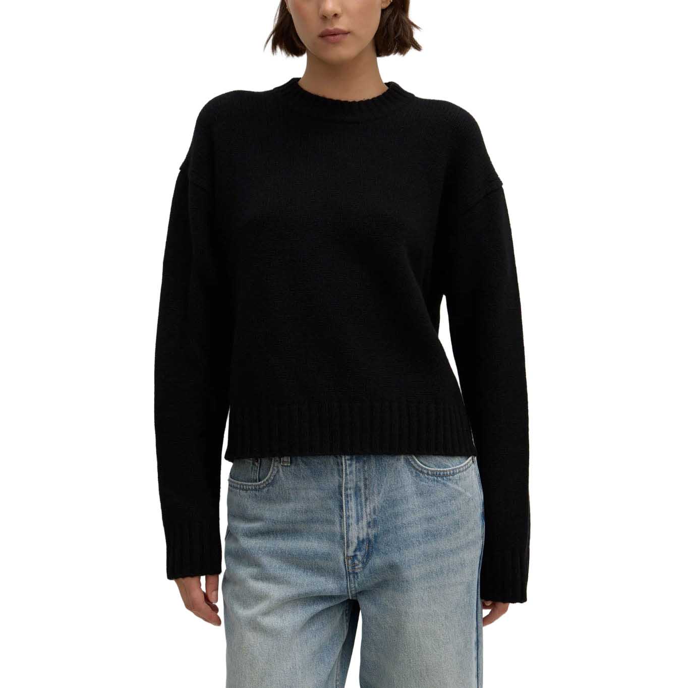 Assembly Label Beau Merino Wool Knit Black