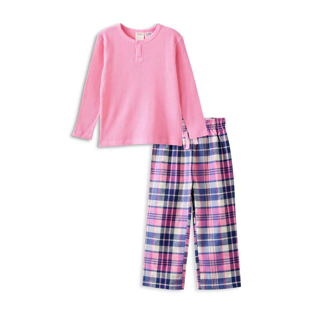 Milky Chester Check Pj's
