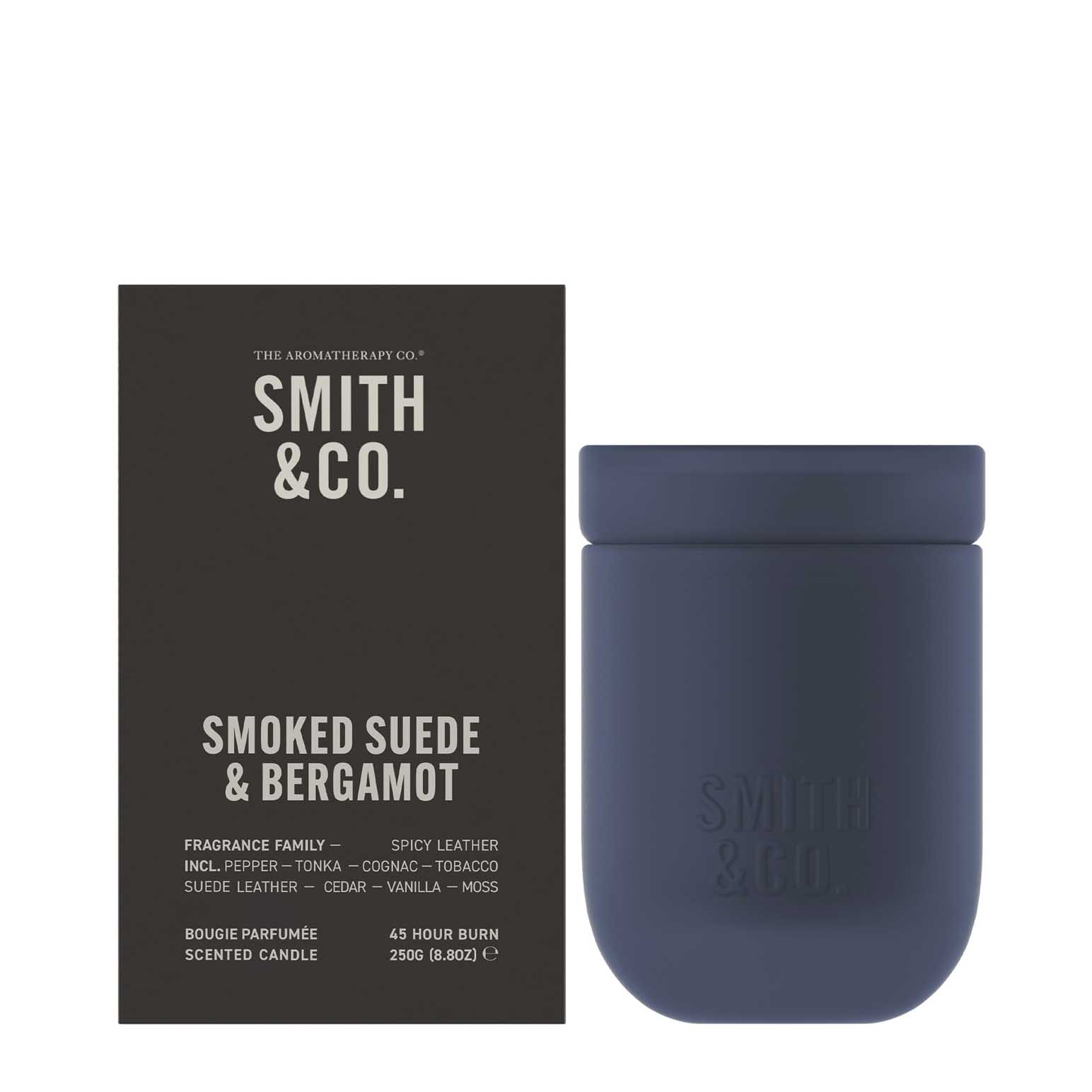 Smith & Co. Candle 250g - Smoked Suede & Bergamot