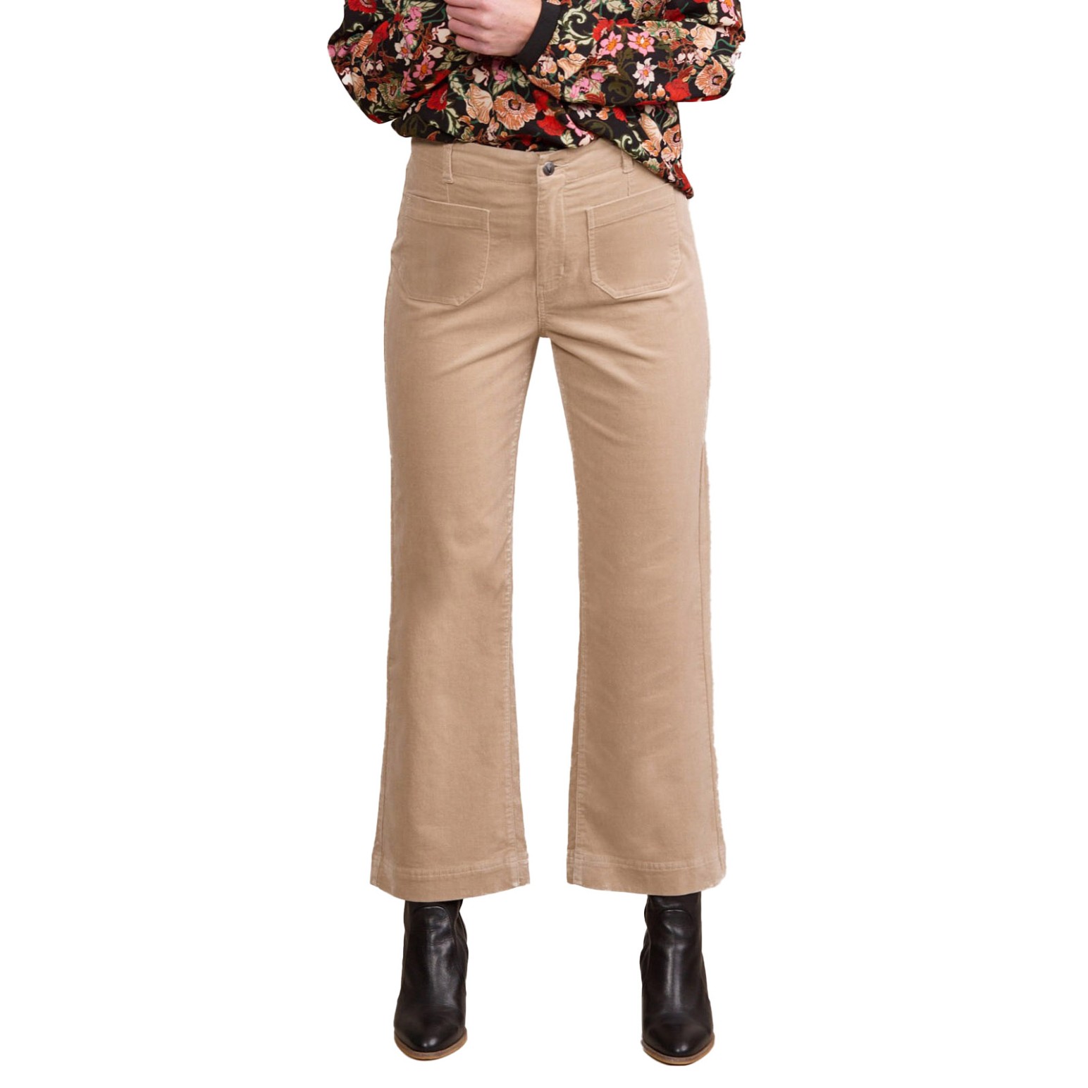 Vassalli Wide Leg Ankle Grazer Pant