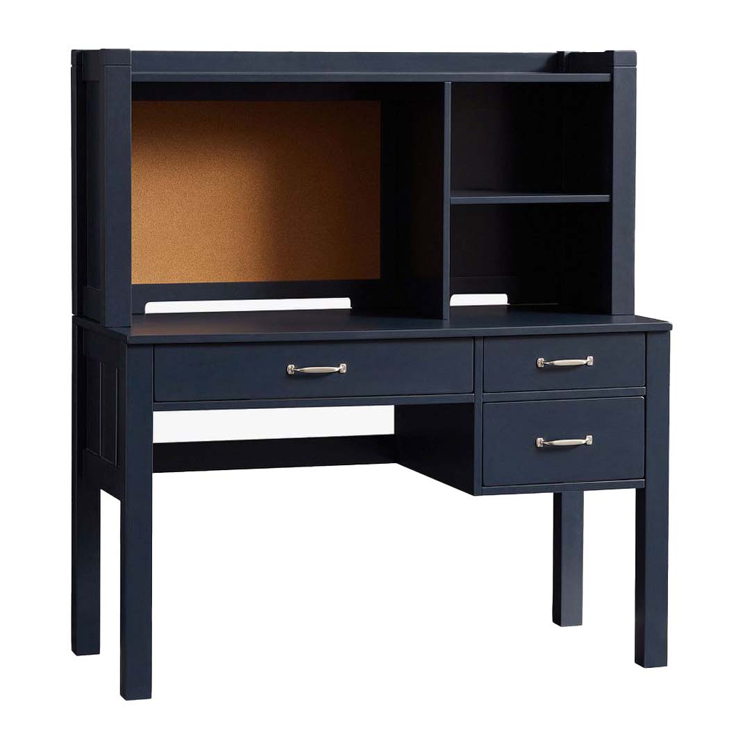 Pottery Barn Kids Camp Storage Hutch Desk Navy Wb