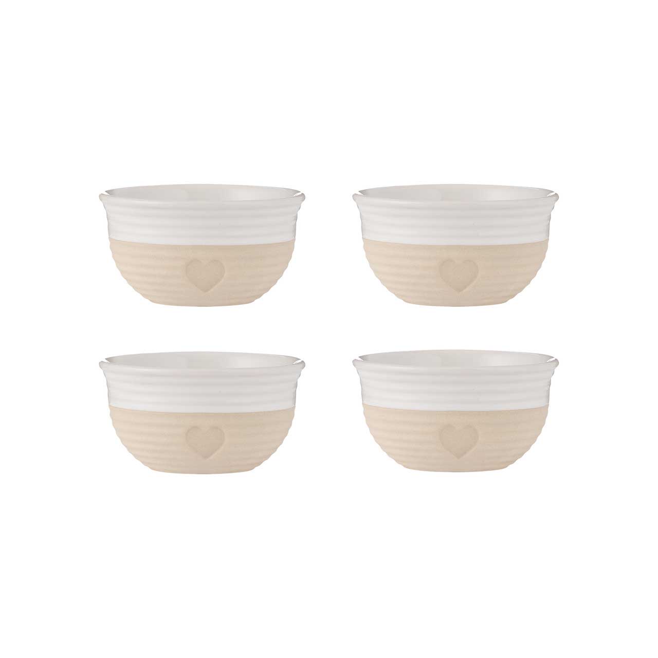 Mason Cash Rustic Charm Set Of 4 Mini Bowls