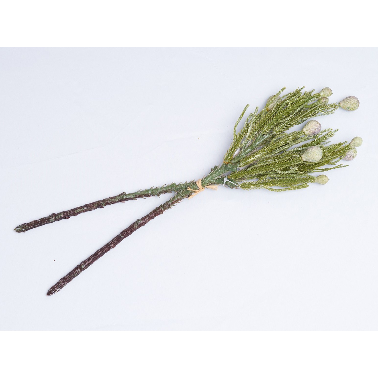 Pine Spray With Nut Bundle x2