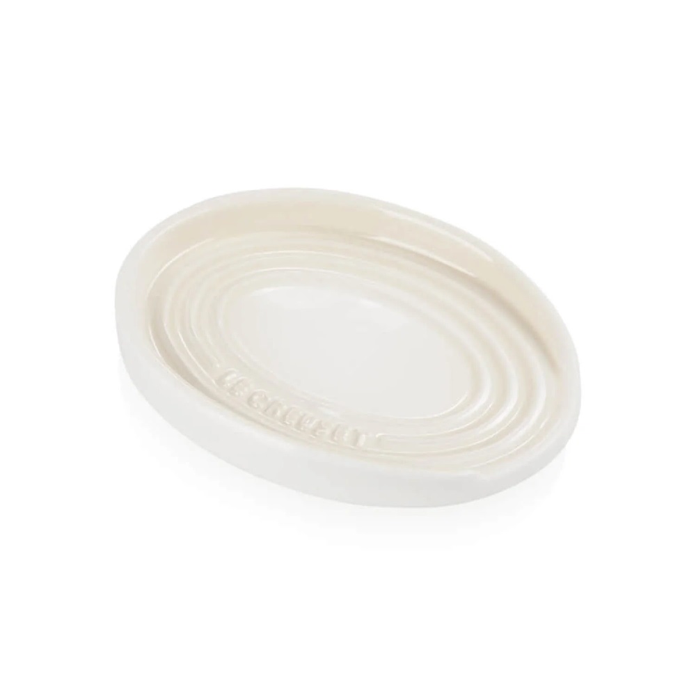 Le Creuset Oval Spoon Rest - Meringue