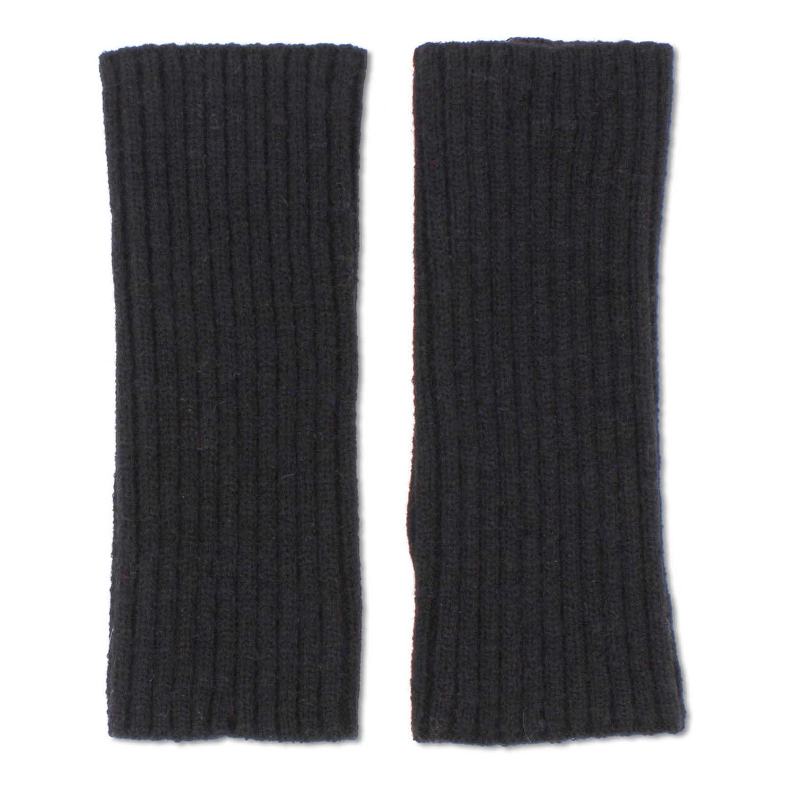 Morgan & Taylor Asha Rib Knit Fingerless Gloves