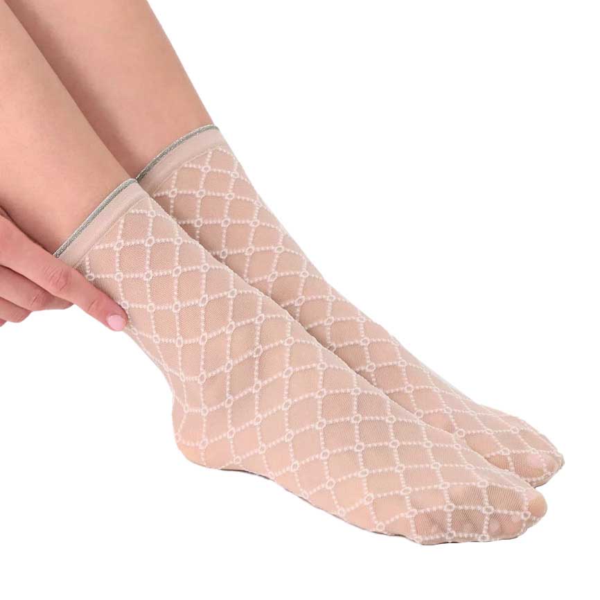 Oroblu Sheer Geometry Sock