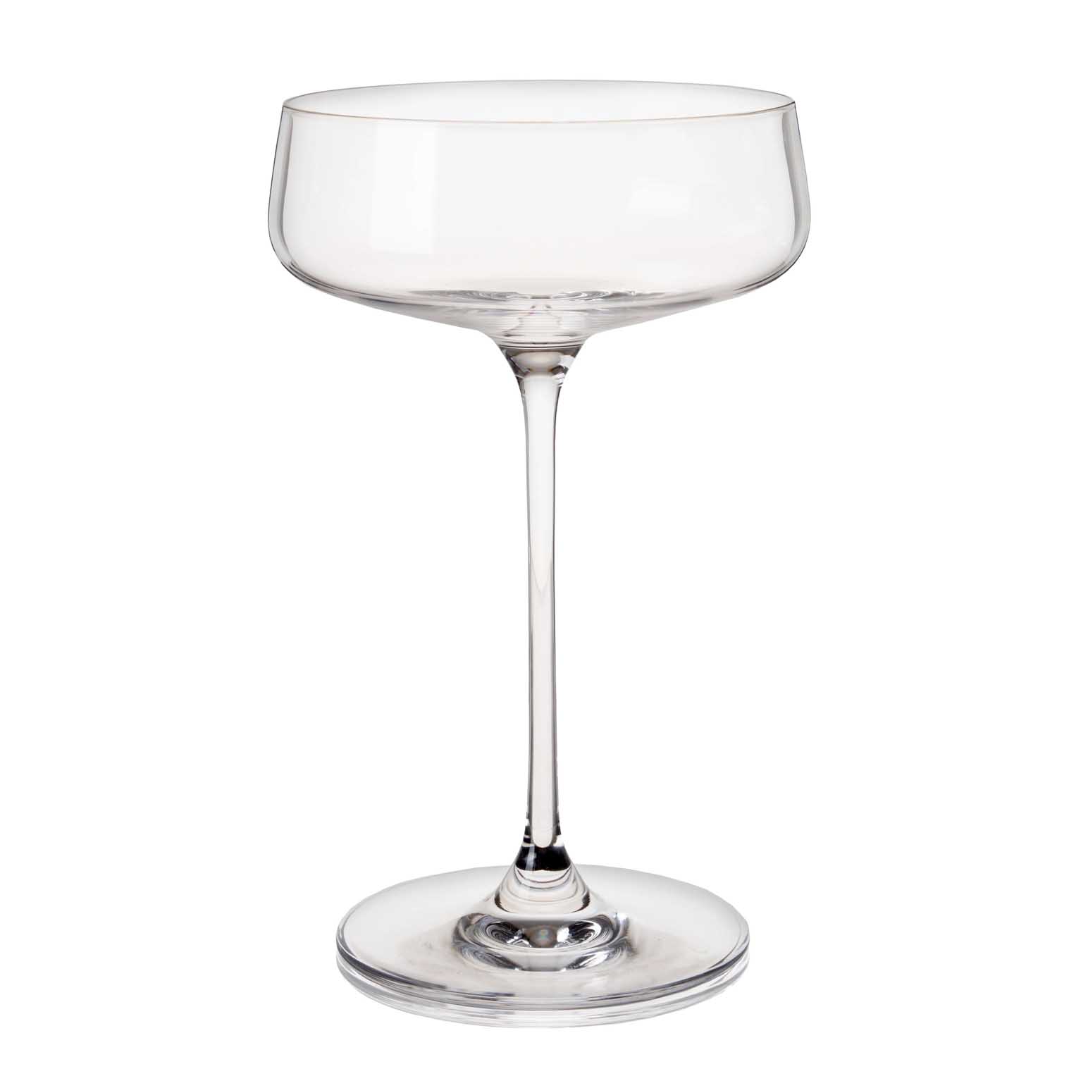 Reserve Julien Crystal Coupe Glasses By Viski Set Of 4