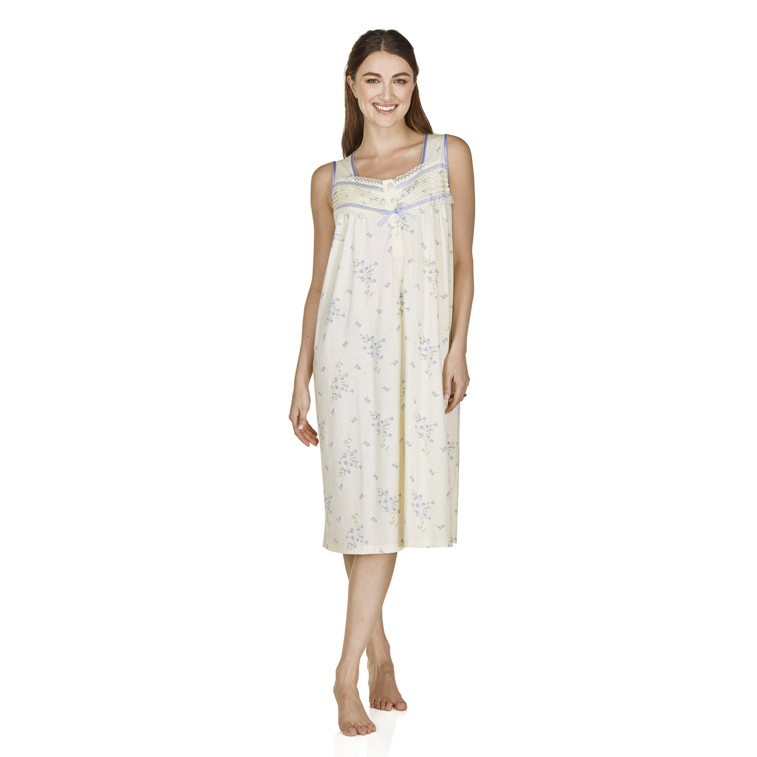 La Marquise Floral Breeze Sleeveless Nightdress