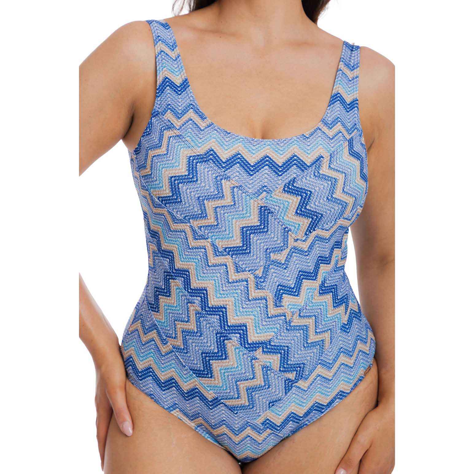 Togs Kirra Round Patchwork Swimsuit