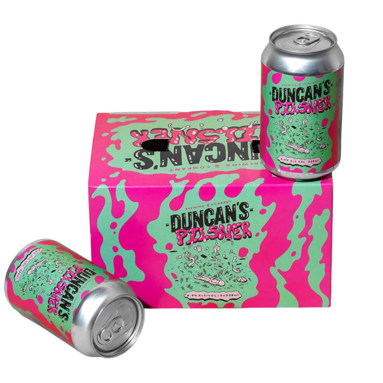 Duncan's Pilsner 4.9% 6 X 330ml