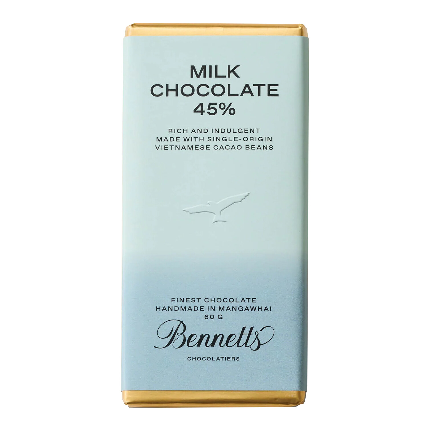 Bennetts of Mangawhai Milk Chocolate Bar 60g