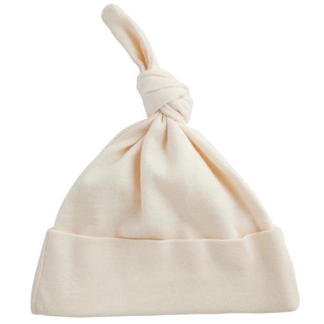 Nature Baby Organic Cotton Knotted Beanie