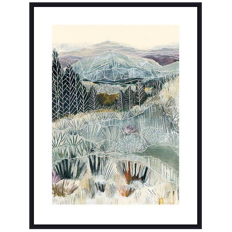 Winter Wonderland Watercolour Print