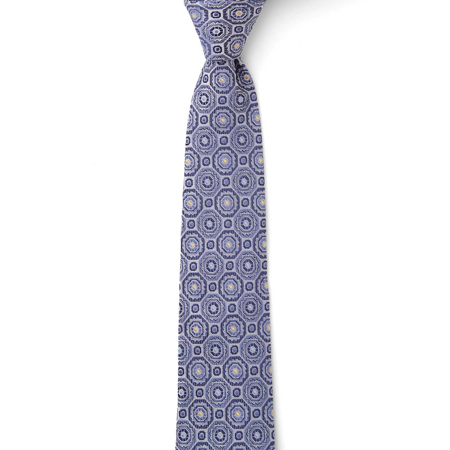 Cambridge Geo Foulard 7.5Cm Tie