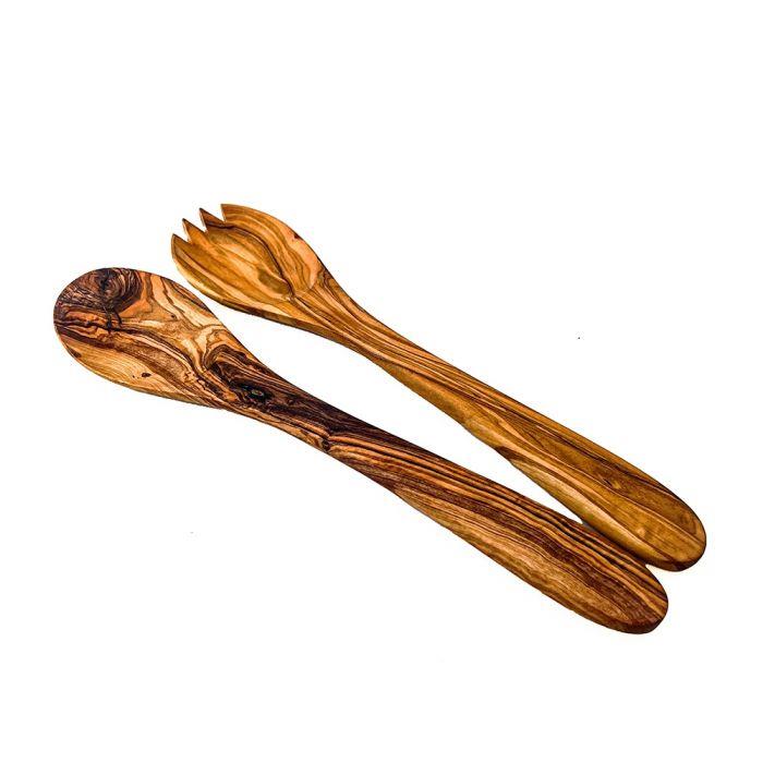 Selbrae House Olive Wood Salad Server Set
