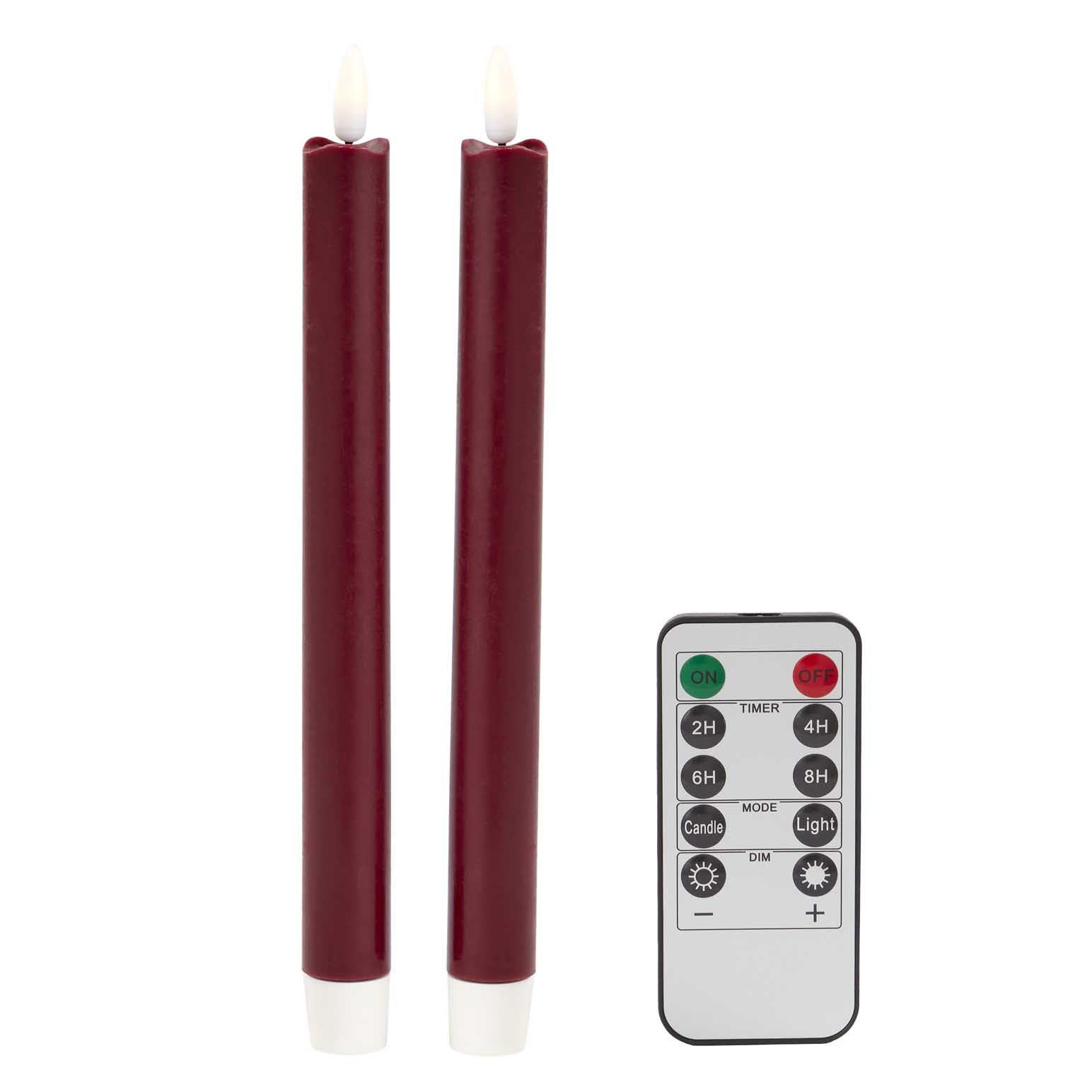 Addison Ross LED Candle 23cm -  Cherry