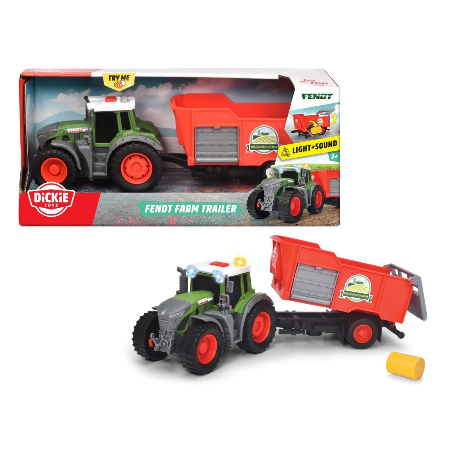 Dickie Fendt Farm Trailer 26cm