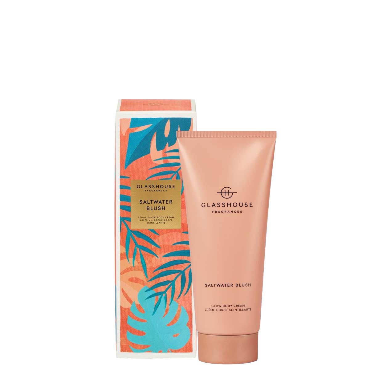 Glasshouse Fragrances Saltwater Blush Glow Body Cream 200ml