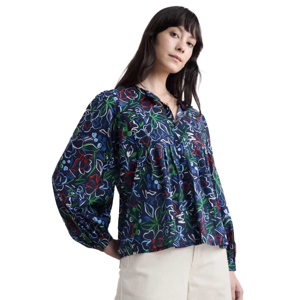 Seasalt Cornwall Thornapple Shirt Painters Garden Mix