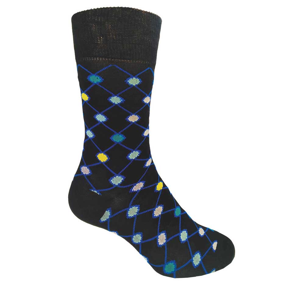 Lorenzo Uomo Lattice Sock
