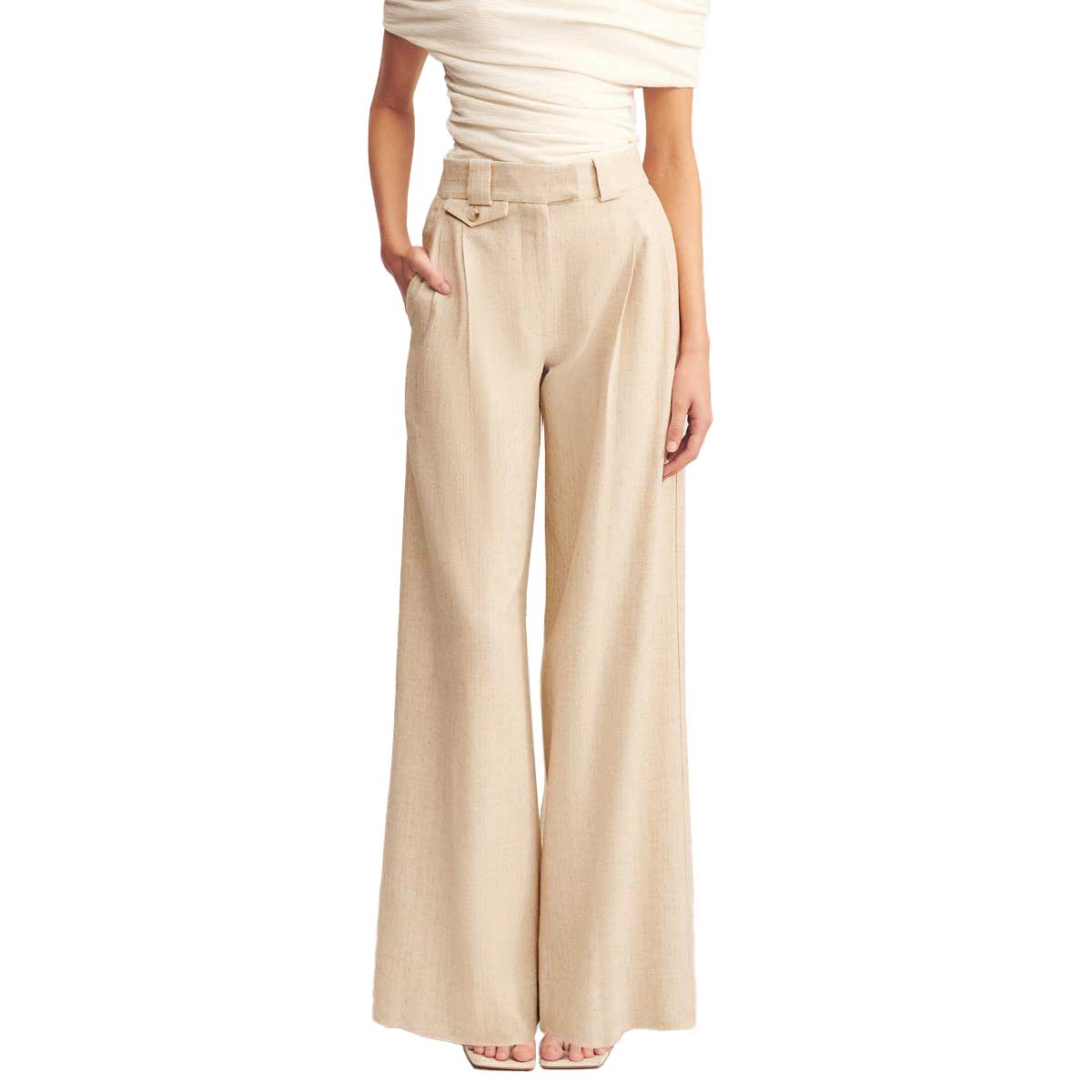 Shona Joy Newman High Waisted Tailored Pant