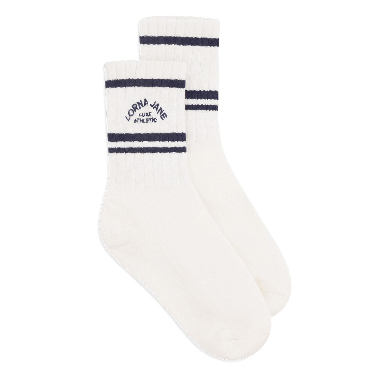 Lorna Jane Lotus Crew Socks