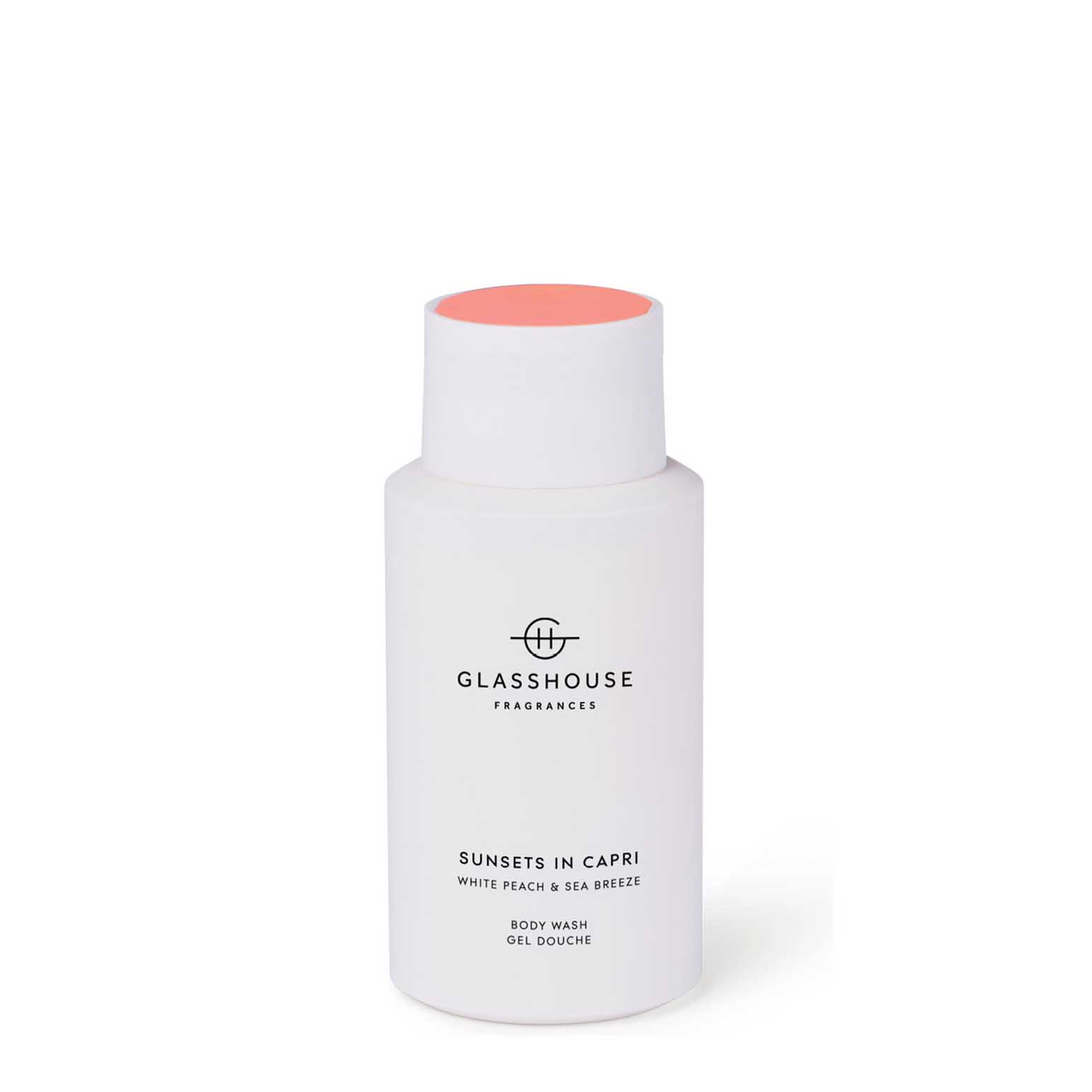 Glasshouse Fragrances Body Wash 300ml - Sunsets In Capri