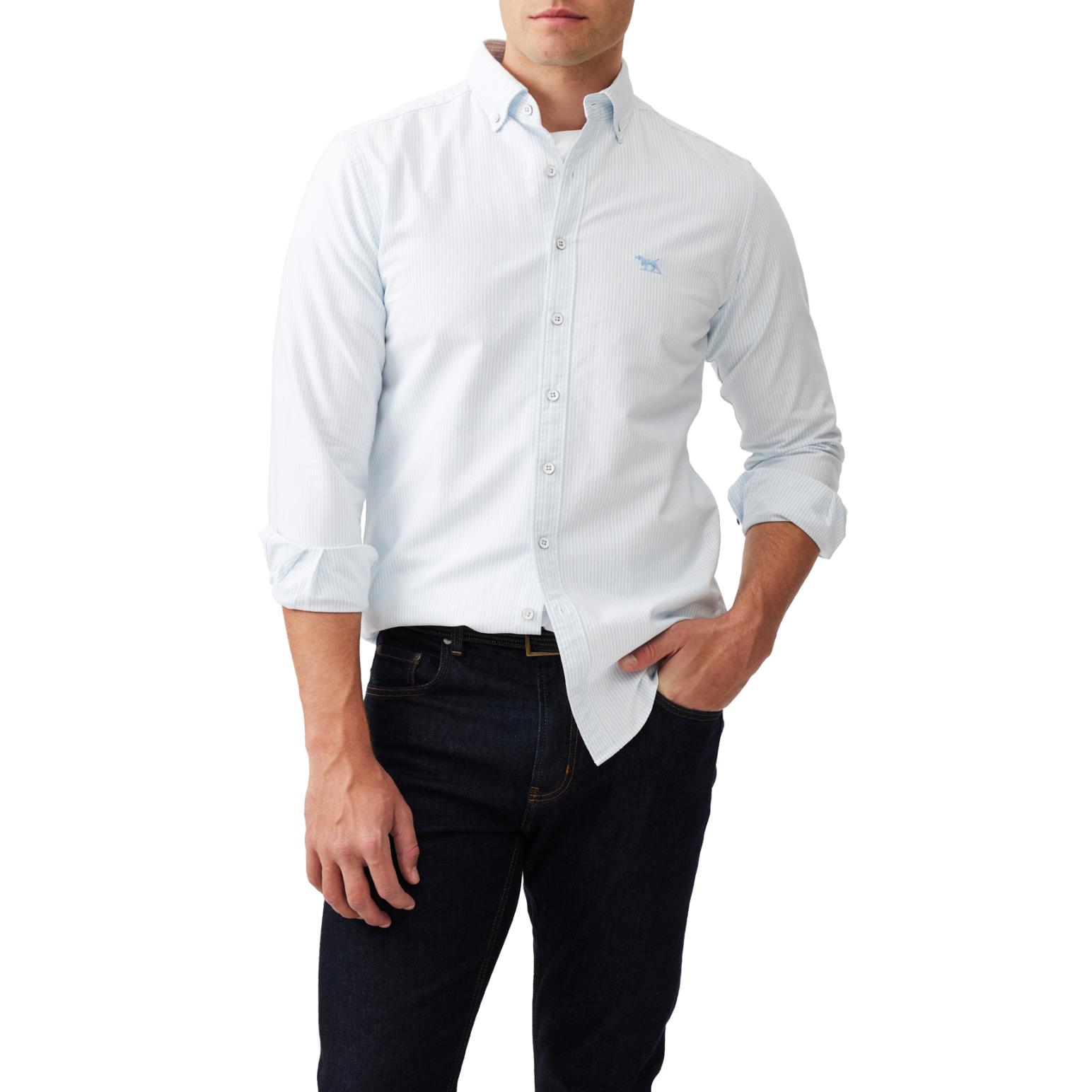 Rodd & Gunn Oxford Lakeside Stripe Shirt