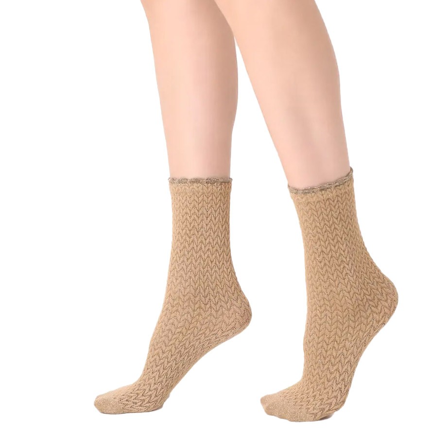 Oroblu Shiny Tweed Sock