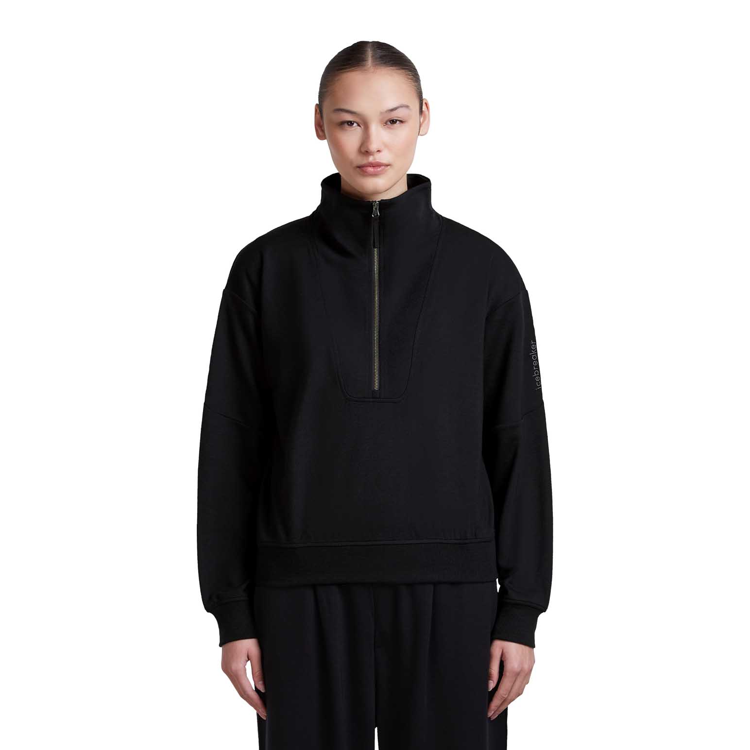 Icebreaker W Merino 150 Drift Relaxed LS Half Zip