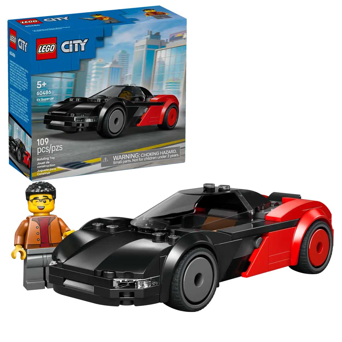 LEGO City EV Supercar