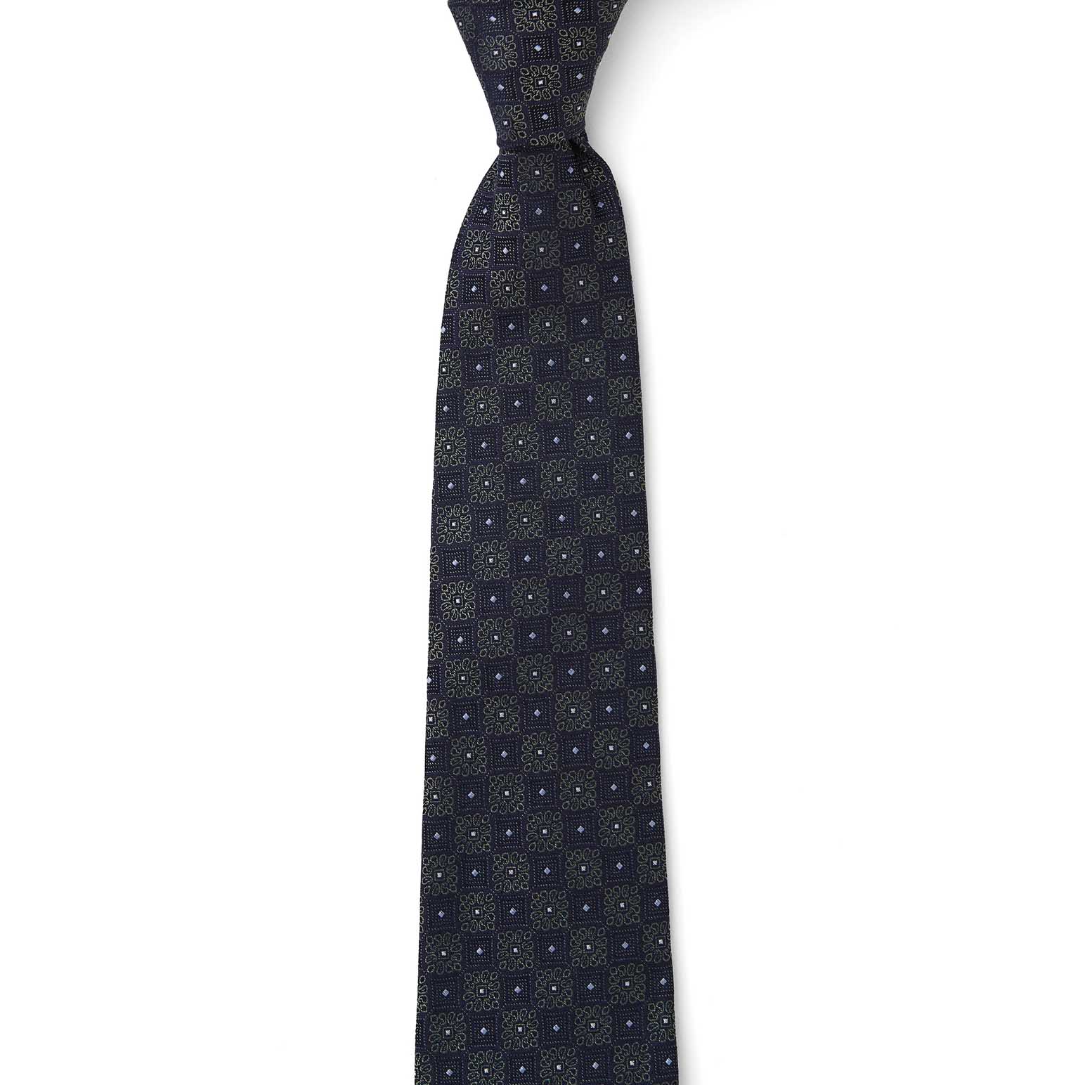 Cambridge Checker Foulard 7.5Cm Tie