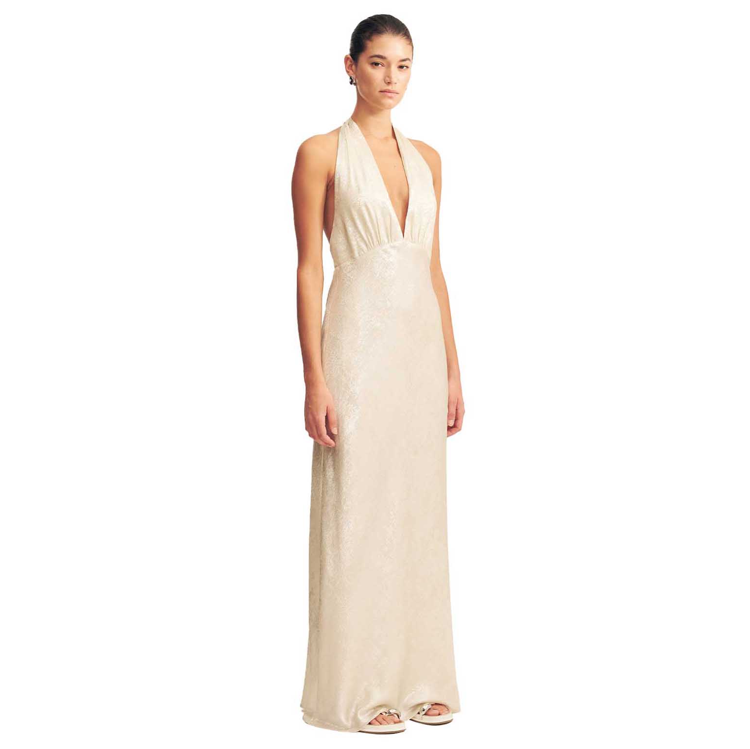 Shona Joy Calder Halter Neck Maxi Dress
