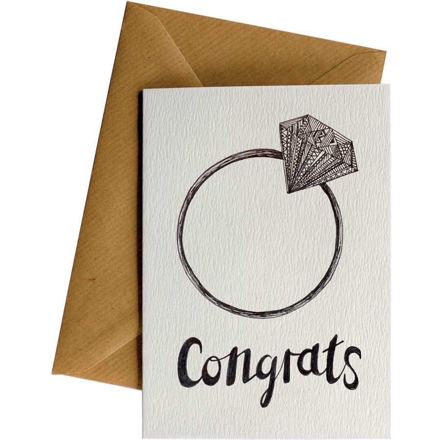 Little Difference Congrats Ring Card