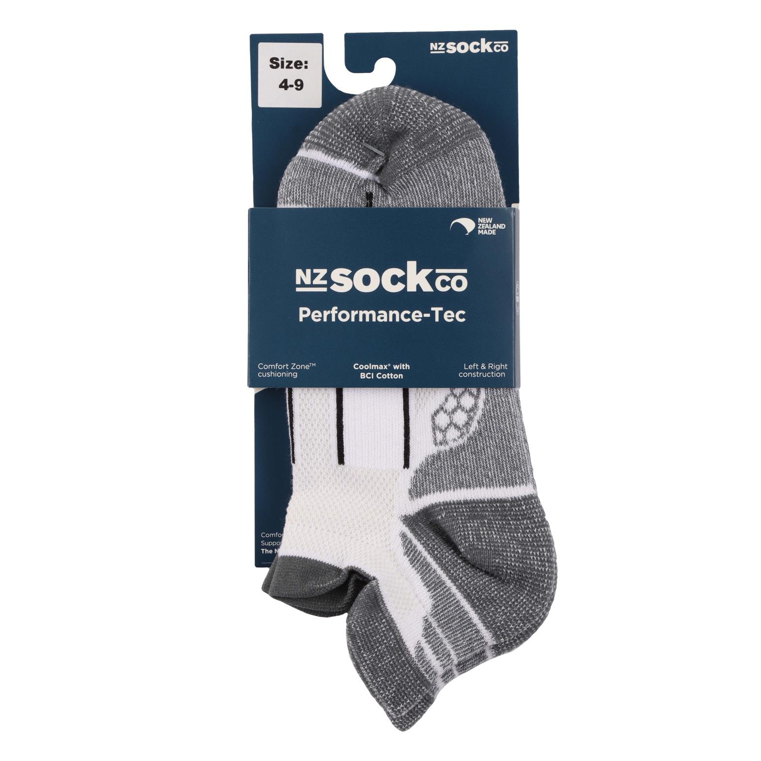 NZ Sock Co Sport Performance Tec Low Cut
